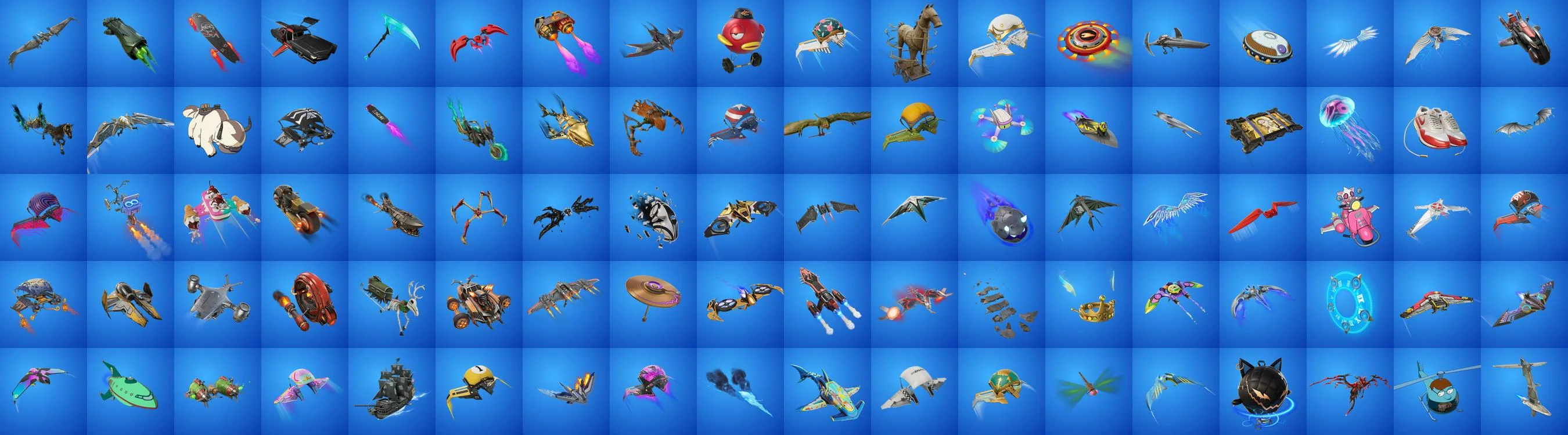 Deltaplani Fortnite
