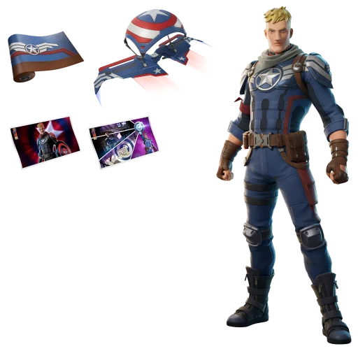 Lote Capitán Jones fortnite pack