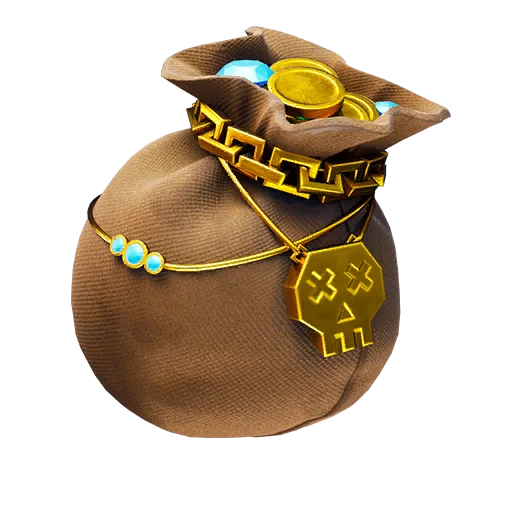 Sacco d'oro zaino fortnite