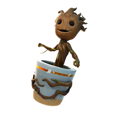 Mochila Groot no Vaso