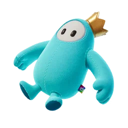 Mochila Alubia azul de peluche