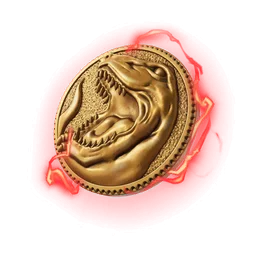 Mochila Moneda de tiranosaurio