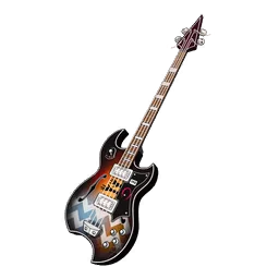 Back Bling Murdoc's Bass