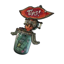 Mochila Tarro de propinas de Moxxi