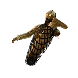 Mochila C-3PO desmontado