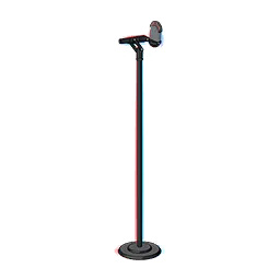 Back Bling 2D's Mic