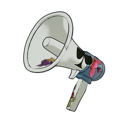Back Bling 2D's Megaphone