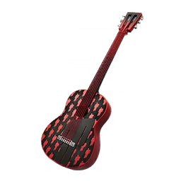 Sac à Dos Guitare rouge