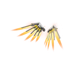 Alas de valkiria de Mercy mochila fortnite tienda diaria