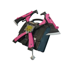 Back Bling Yuki's Vengeance Axes