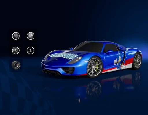 Porsche 918 Spyder fortnite paket