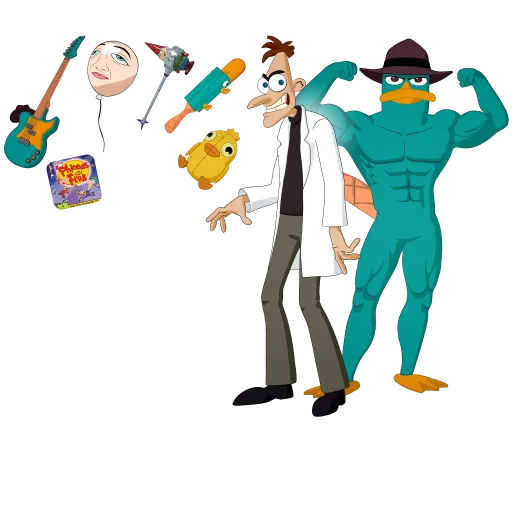 Lote de Phineas y Ferb