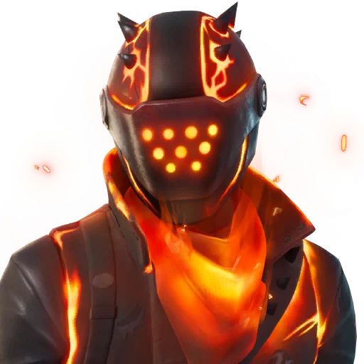 Skin Roi des flammes