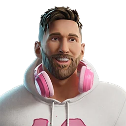 Skin Messi casual electrificante