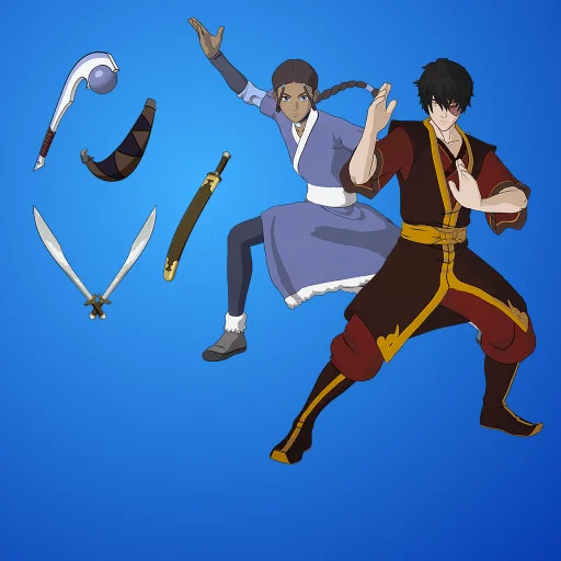 Lote de Zuko y Katara