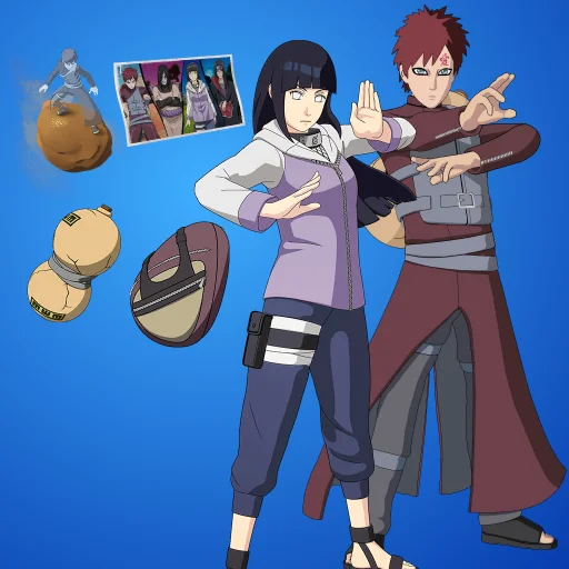 PACOTÃO GAARA E HINATA