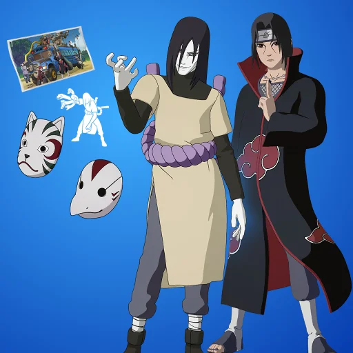 LOTE ITACHI Y OROCHIMARU