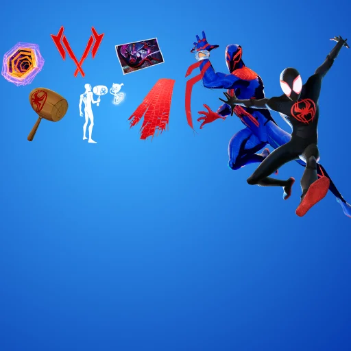 „Quer durchs Spider-Verse“-Paket fortnite paket