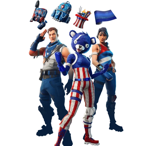 Pack Étoiles et bandes fortnite pack
