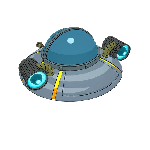 Crucero ovni de Rick