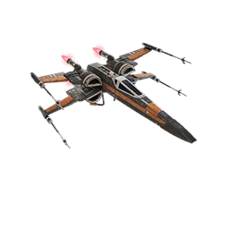 Ala Delta X-Wing Negro Uno