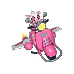 Planeur Scooter de Pig-Gwen