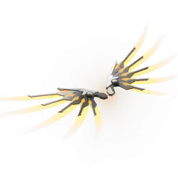 Ali della Valchiria di Mercy fortnite deltaplano