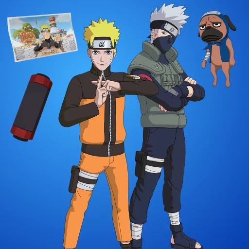 LOTE DE NARUTO Y KAKASHI