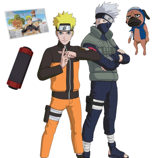LOTE DE NARUTO Y KAKASHI