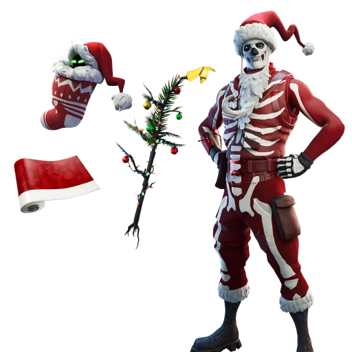 Lote Soldado navideño fortnite pack