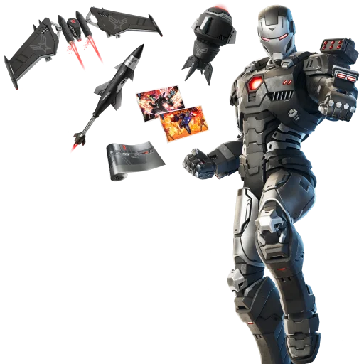 Lote Máquina de guerra fortnite pack
