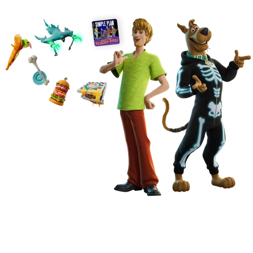 Lote Shaggy y Scooby-Doo