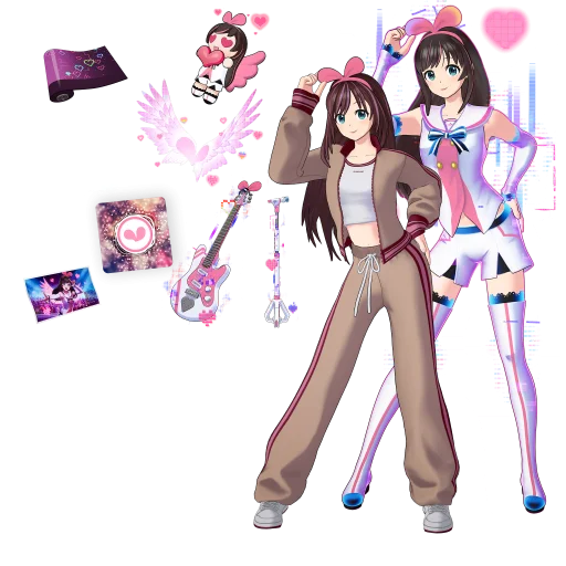 Pack KizunaAI fortnite pack
