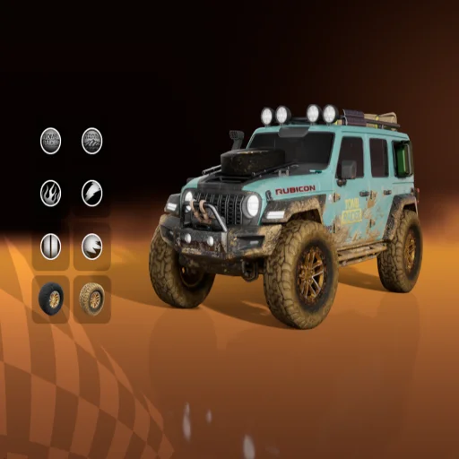 Jeep Wrangler Rubicon fortnite paket