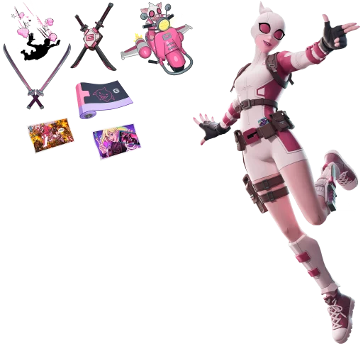 Lote Gwenpool fortnite pack