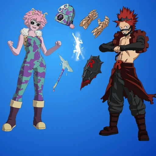 Lote de Kirishima y Ashido