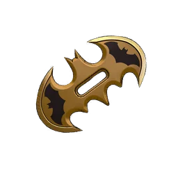 Tirapugni Batarang dorato piccone fortnite