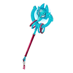 Piccone Bastone con anelli della kitsune