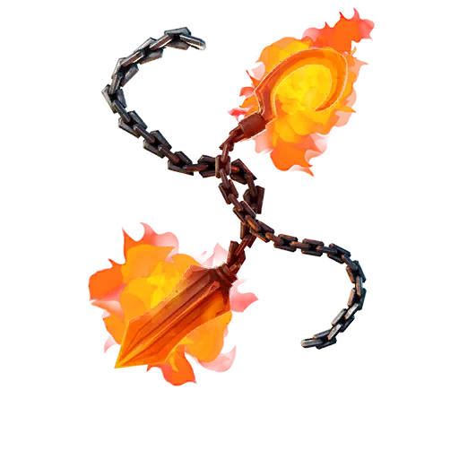 Pioche Chaînes de feu mystique