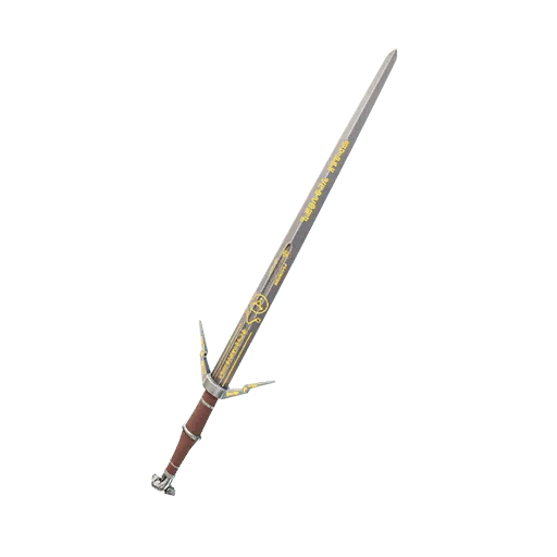 Espada de plata de brujo