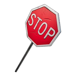 Piccone Cartello di Stop
