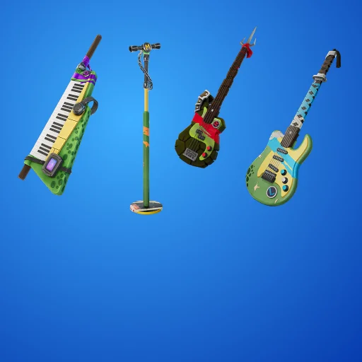Pack d'instruments des Tortues Ninja
