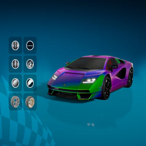 Lamborghini Countach + Scorpion & Sub-Zero