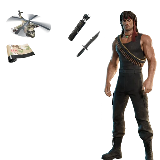Rambo-Paket fortnite paket
