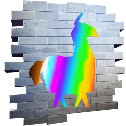 Buntes Lama spray