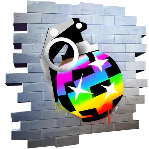 Bunte Boogiebombe spray