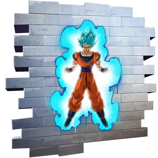  Goku Super Saiyan bleu