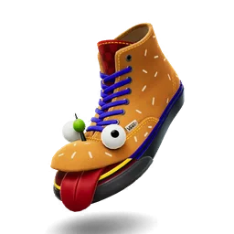 Chaussures Vans x Durrr Burger Authentic Hi