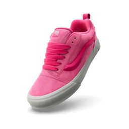 Chaussures Vans Knu Skool Pink Glo