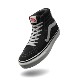 Chaussures Vans Sk8-Hi Black & White
